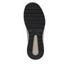 Rieker Front Zip Wedge Shoe - Black Bronze Combi
